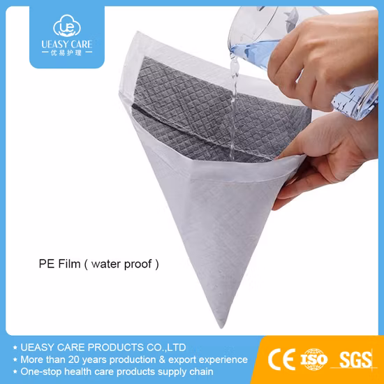 Estera de entrenamiento para cachorros personalizada de fábrica con alta absorción, estera para PEE para perros y mascotas, estera para cambiar mascotas, estera para cambiar pañales absorbente desechable, almohadilla inferior para bebés 60x45cm 60x60cm 60x90cm