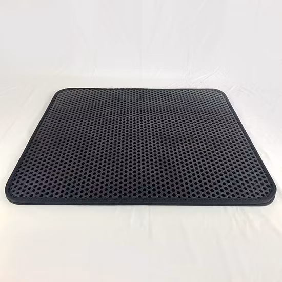 Directo de fábrica resistente al agua gris oscuro Accesorios para perros Productos Accesorios de suministro PE/EVA Foam Kitty Pet Cat Litter Trapper Mat con buen precio barato