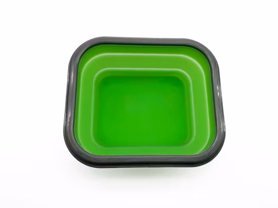 Cuenco duradero plegable para perros, de silicona, portátil, de viaje, 250ml, para comida y agua