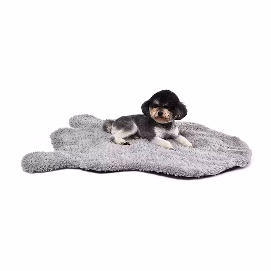 El 100% recicla la estera cómoda del perro de la felpa larga amistosa de Mterial Eco del animal doméstico