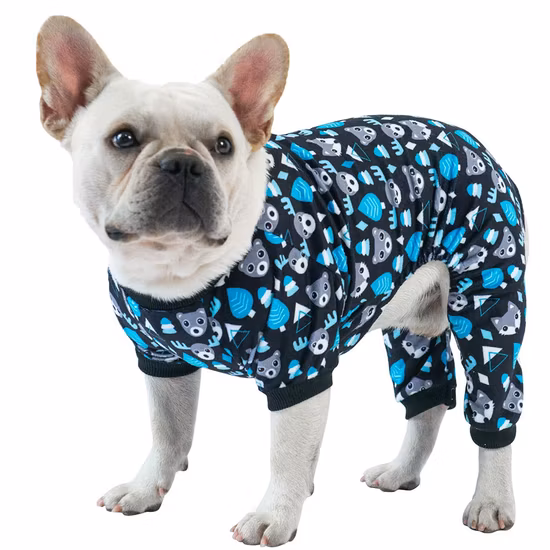 Cutebone Dog Pjs Onesies Ropa para mascotas Mono Ropa Suave Pijamas para cachorros
