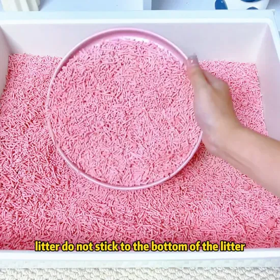 Productos para mascotas de limpieza de inodoros para gatos de arena para gatos de tofu
